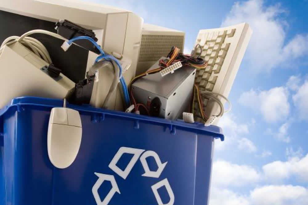 reciclaje de material electrónico